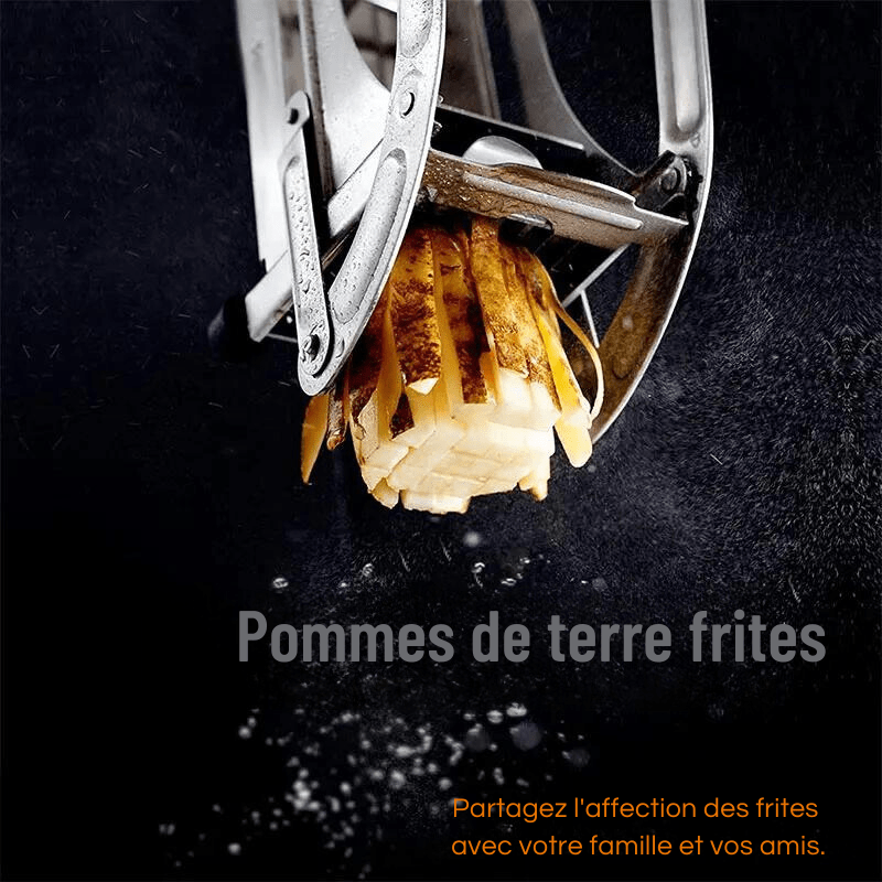 professionnelle de coupe-frites